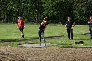 Pchniecie kulą kobiet. 