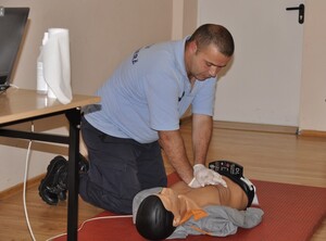 Szkolenie Policji Granicznej Mołdawii 